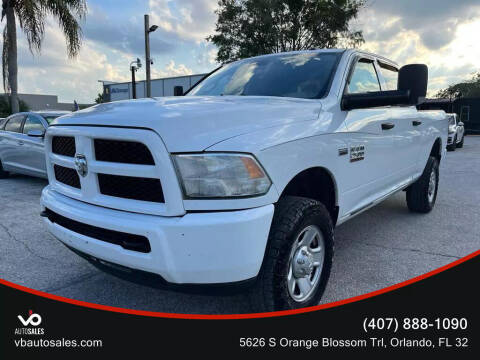 2016 RAM 2500 for sale at V & B Auto Sales in Orlando FL
