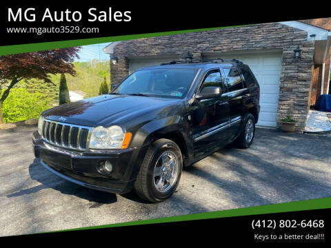 2005 Jeep Grand Cherokee for sale at MG Auto Sales in Pittsburgh PA