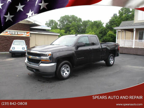 2016 Chevrolet Silverado 1500 for sale at Spears Auto and Repair in Cadillac MI