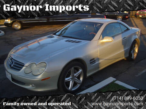 2003 Mercedes-Benz SL-Class for sale at Gaynor Imports in Stanton CA