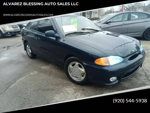 1998 Hyundai Accent for sale at ALVAREZ BLESSING AUTO SALES LLC in Green Bay WI