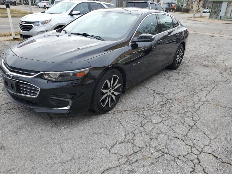 2016 Chevrolet Malibu for sale at D -N- J Auto Sales Inc. in Fort Wayne IN