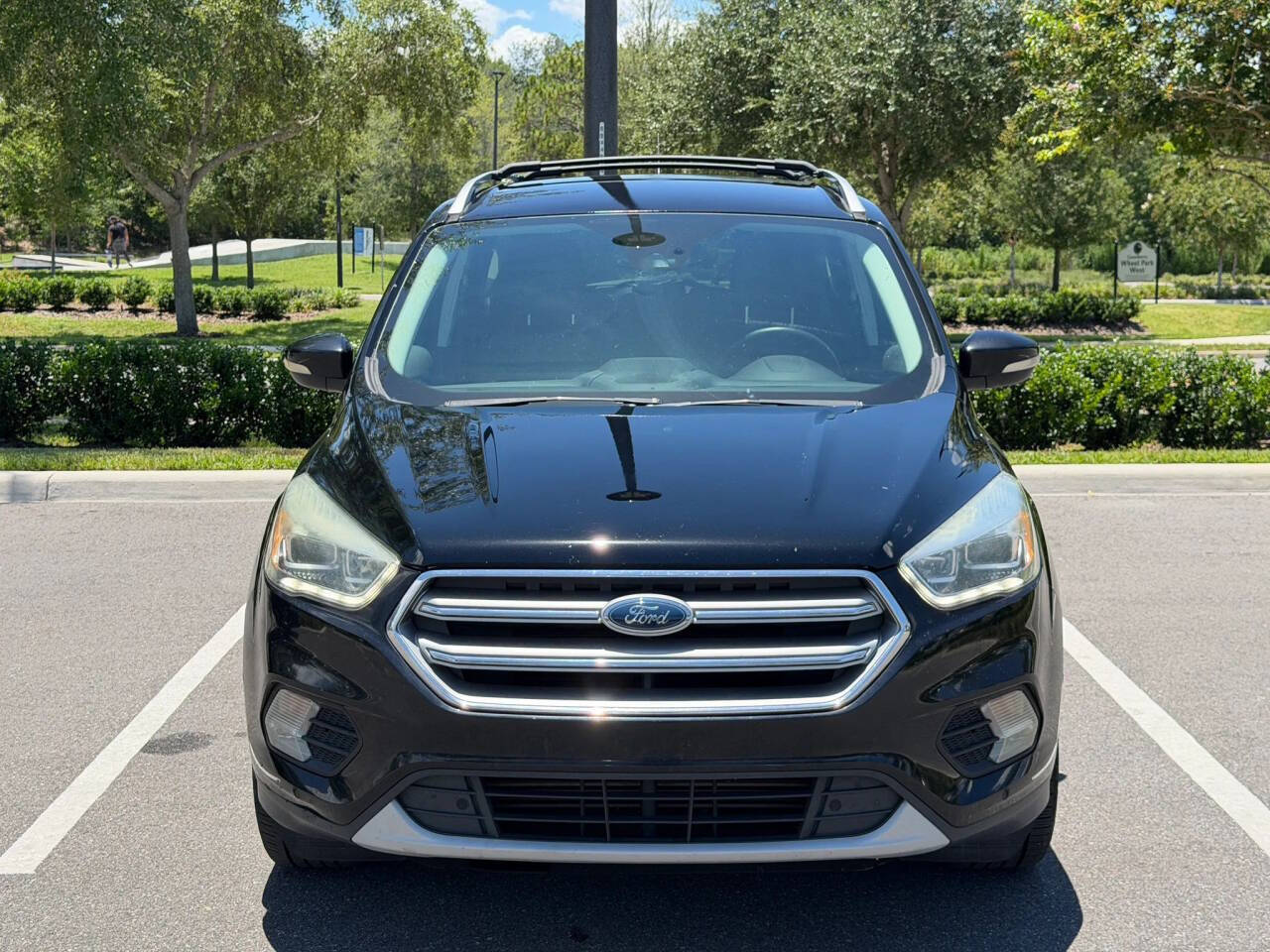 Black 2017 Ford Escape Titanium Titanium 4dr SUV 2