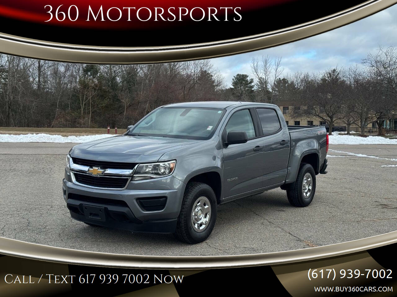 2018 Chevrolet Colorado Work Truck Crew Cab 4WD