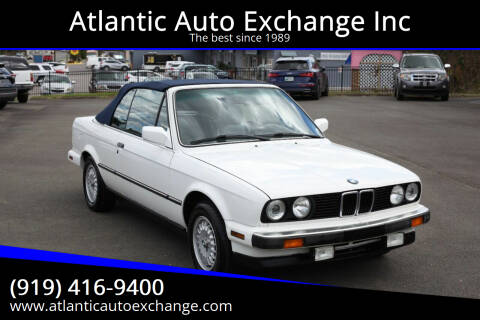 1989 BMW 3 Series for sale at Atlantic Auto Exchange Inc in Durham NC