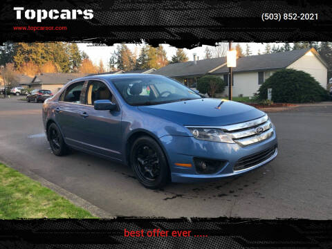 2010 Ford Fusion for sale at Topcars in Wilsonville OR