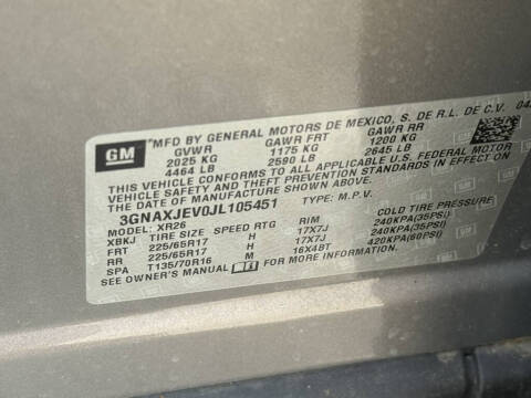 2018 Chevrolet Equinox LT