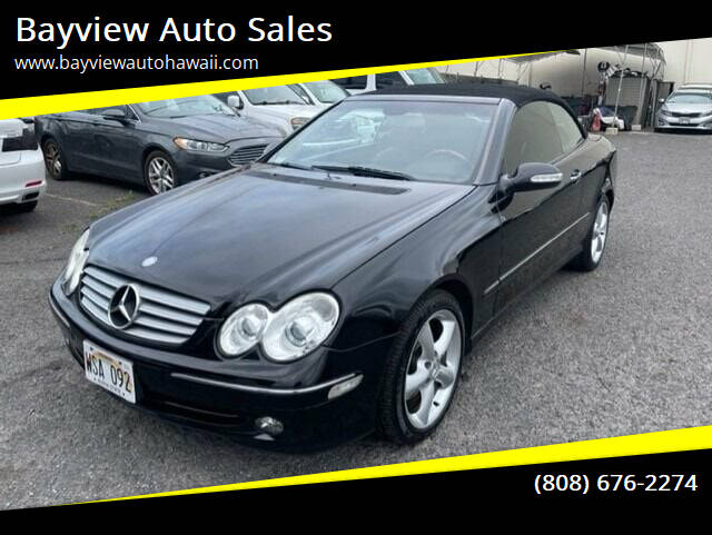 2004 Mercedes-Benz CLK for sale at Bayview Auto Sales in Waipahu HI