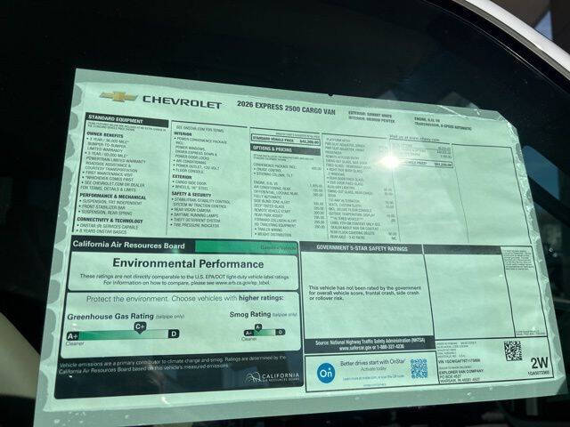 2026 Chevrolet Express 2500