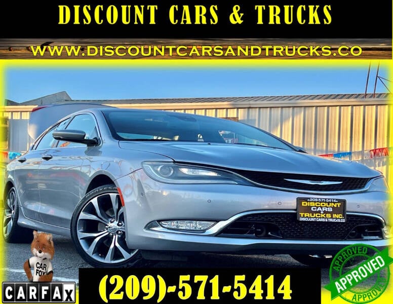 2015 Chrysler 200 for sale at Discount Cars & Trucks in Modesto CA