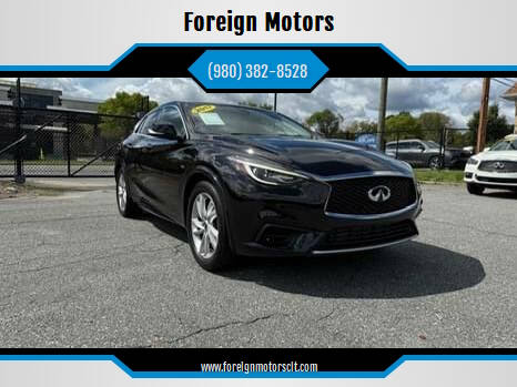 2017 Infiniti QX30 for sale at Foreign Motors in Kannapolis NC