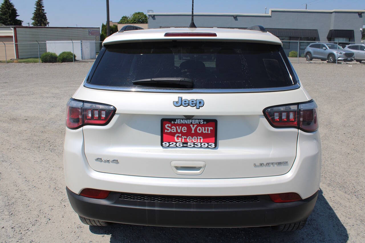 2017 Jeep Compass for sale at Jennifer's Auto Sales & Service in Spokane Valley, WA