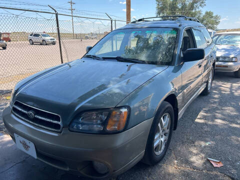 2001 Subaru Outback for sale at PYRAMID MOTORS - Pueblo Lot in Pueblo CO