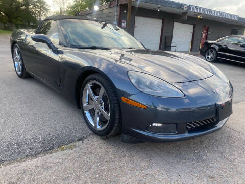 2009 Chevrolet Corvette for sale at Texas Luxury Auto in Houston TX