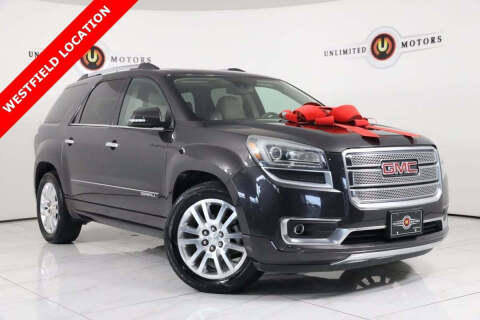 2015 GMC Acadia for sale at INDY'S UNLIMITED MOTORS - UNLIMITED MOTORS in Westfield IN