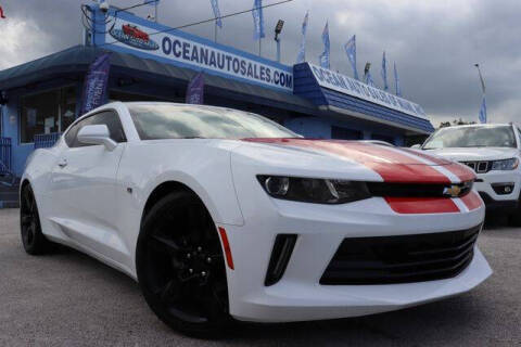 2018 Chevrolet Camaro for sale at OCEAN AUTO SALES in Miami FL