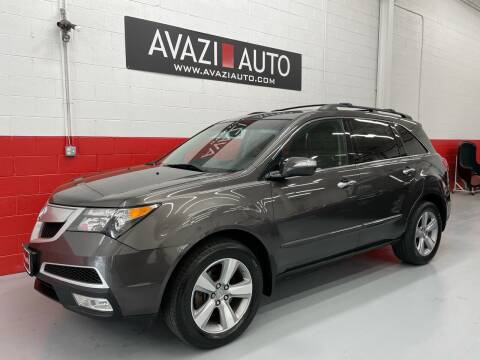 2012 Acura MDX for sale at AVAZI AUTO GROUP LLC in Gaithersburg MD