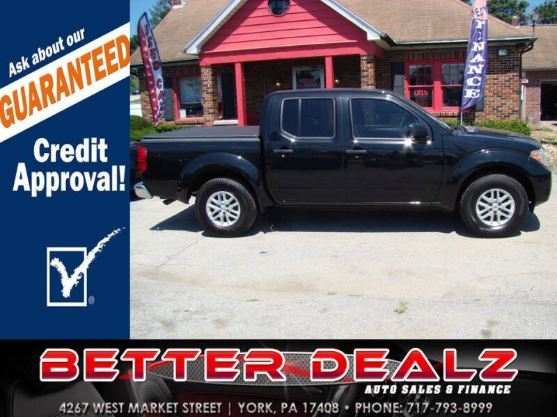 2019 Nissan Frontier for sale at Better Dealz Auto Sales & Finance in York PA