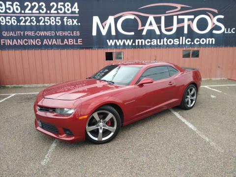 2014 Chevrolet Camaro for sale at MC Autos LLC in Pharr TX