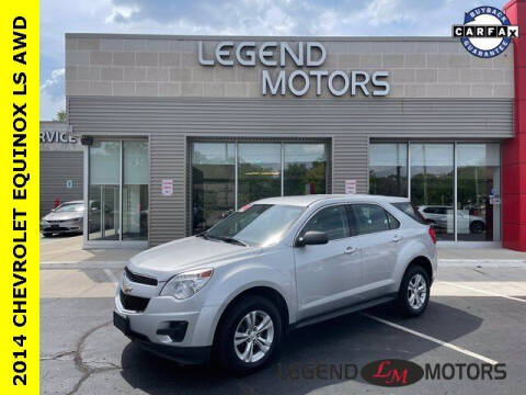 2014 Chevrolet Equinox for sale at Legend Motors of Detroit - Legend Motors of Waterford in Waterford MI