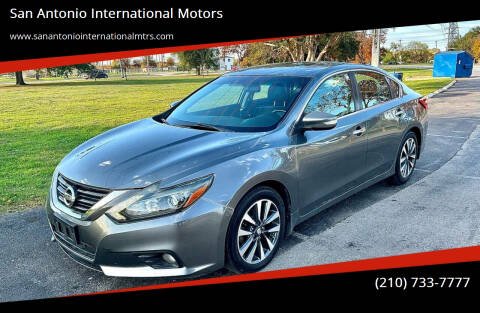 2016 Nissan Altima for sale at San Antonio International Motors in San Antonio TX