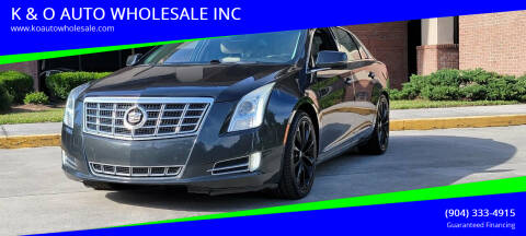 2013 Cadillac XTS for sale at K & O AUTO WHOLESALE INC in Jacksonville FL
