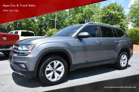 2018 Volkswagen Atlas for sale at Apex Car & Truck Sales in Apex NC
