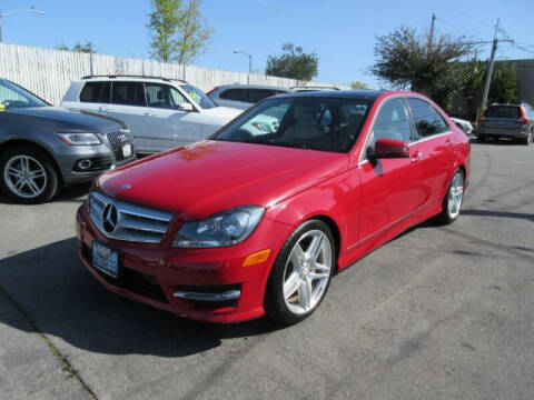 2013 Mercedes-Benz C-Class for sale at TRAX AUTO WHOLESALE in San Mateo CA
