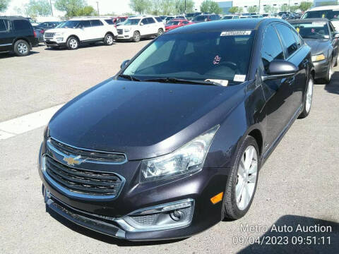 2016 Chevrolet Cruze Limited for sale at DEL CORONADO MOTORS in Phoenix AZ