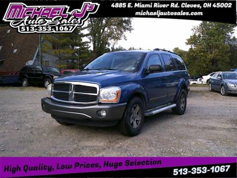 2005 Dodge Durango for sale at MICHAEL J'S AUTO SALES in Cleves OH