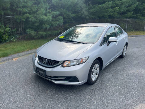 2014 Honda Civic for sale at Suburban Auto Technicians LLC in Walpole MA