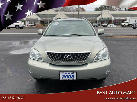 2008 Lexus RX 350 for sale at Best Auto Mart in Weymouth MA