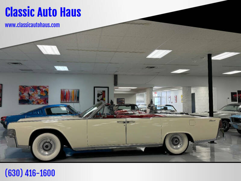 1965 Lincoln Continental for sale at Classic Auto Haus in Dekalb IL