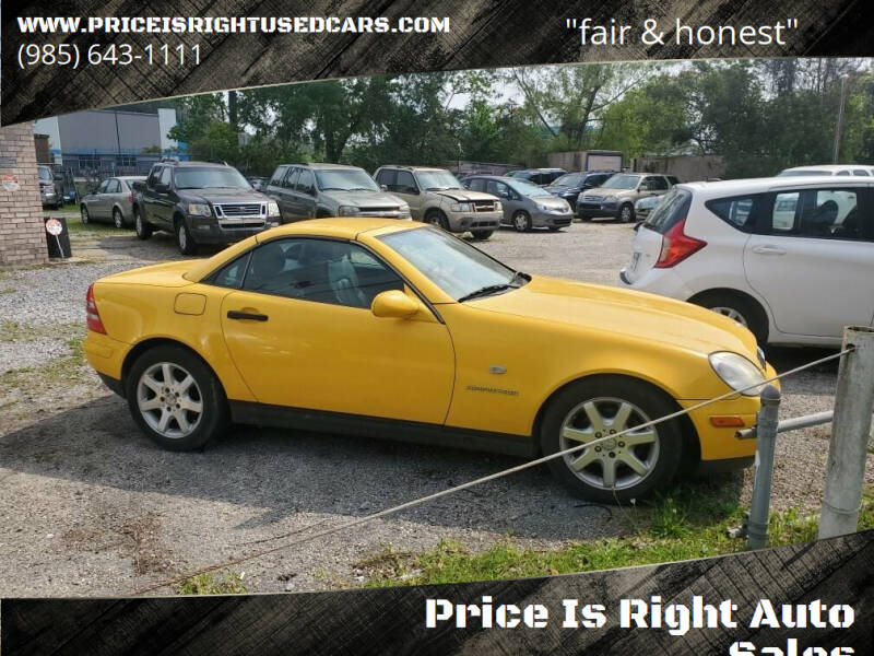 1998 Mercedes-Benz SLK for sale at Price Is Right Auto Sales in Slidell LA