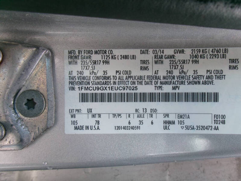 2014 Ford Escape SE