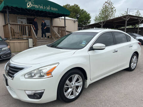 2014 Nissan Altima for sale at OASIS PARK & SELL in Spring TX