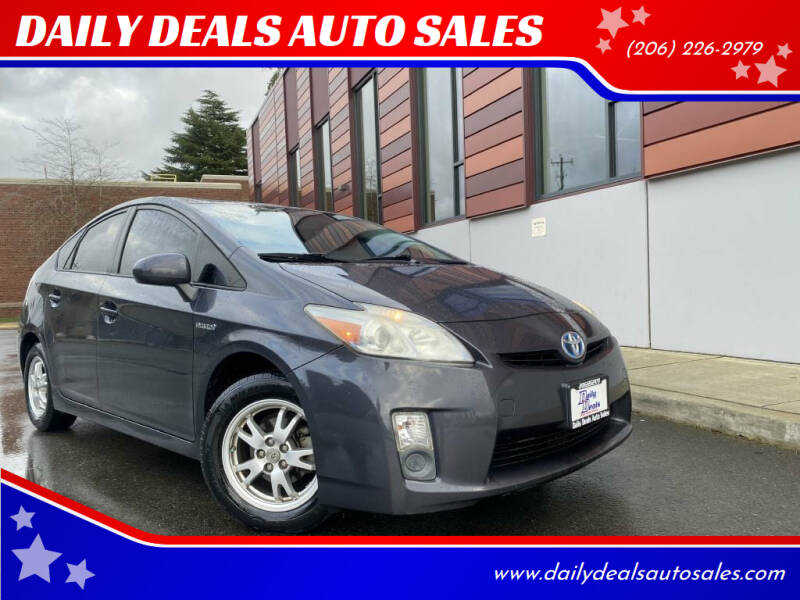 2010 Toyota Prius for sale at DAILY DEALS AUTO SALES in Seattle WA