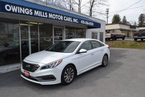 2015 Hyundai Sonata for sale at Owings Mills Motor Cars in Owings Mills MD