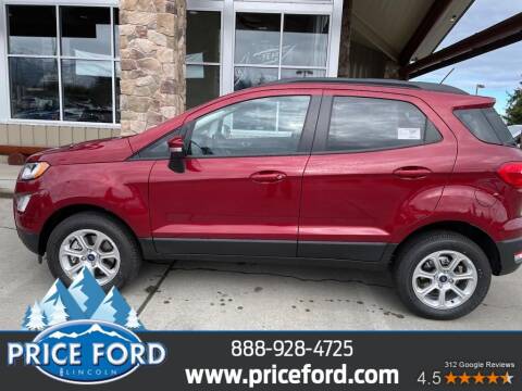2021 Ford EcoSport for sale at Price Ford Lincoln in Port Angeles WA