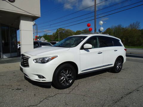 2013 Infiniti JX35 for sale at KING RICHARDS AUTO CENTER in East Providence RI
