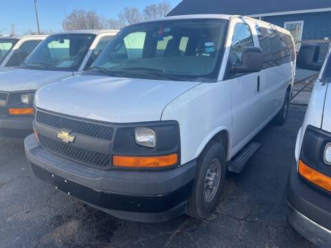 2017 Chevrolet Express Passenger for sale at Connect Truck and Van Center in Indianapolis IN