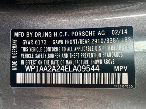 2014 Porsche Cayenne