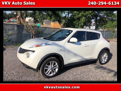 2012 Nissan JUKE for sale at VKV Auto Sales in Laurel MD