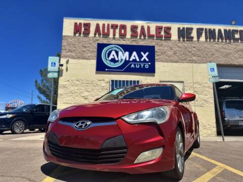 2017 Hyundai Veloster for sale at AMAX Auto LLC in El Paso TX