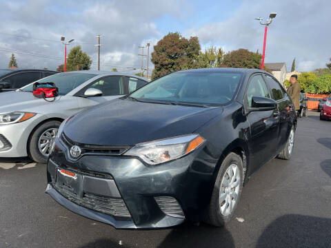2016 Toyota Corolla for sale at City Motors in Hayward CA