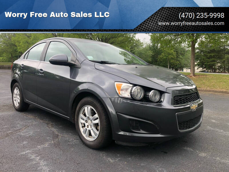 2013 Chevrolet Sonic for sale at Worry Free Auto Sales LLC in Woodstock GA