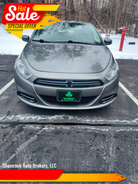 2013 Dodge Dart for sale at Shamrock Auto Brokers, LLC in Belmont NH