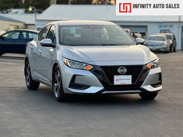 2020 Nissan Sentra for sale at Infinity Auto Sales LLC in Ham Lake, MN