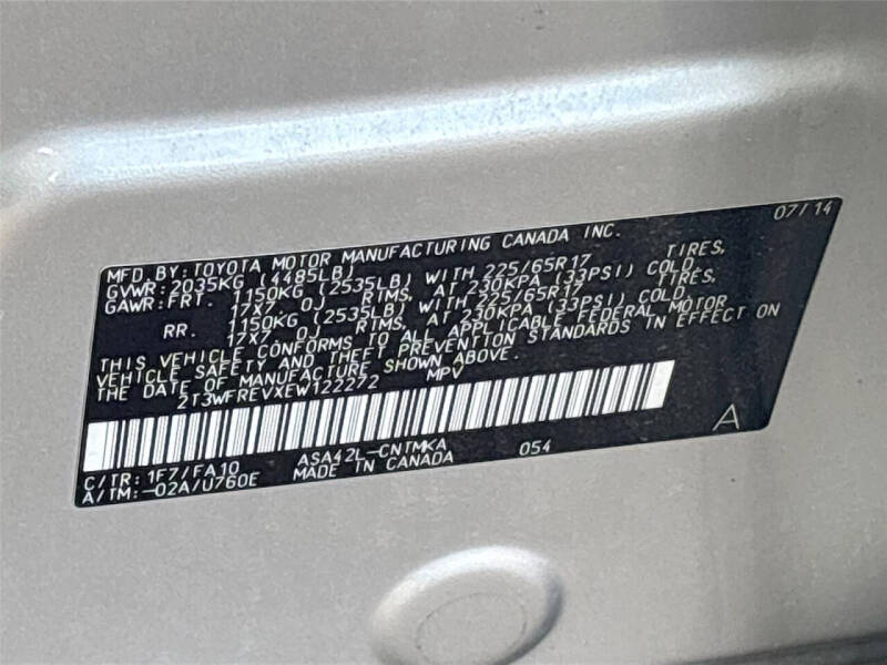 2014 Toyota RAV4 XLE