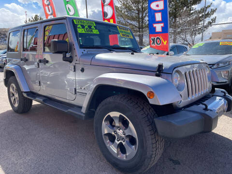 2018 Jeep Wrangler JK Unlimited for sale at Duke City Auto LLC in Gallup NM